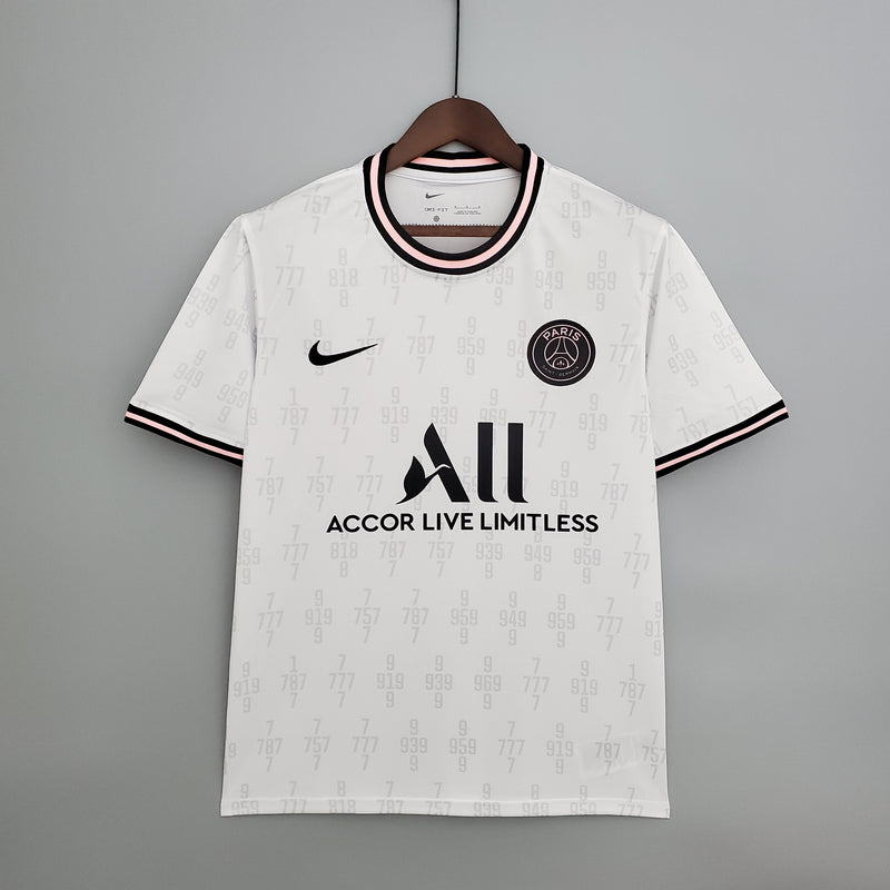 Camisa Treino PSG 2021/22 - Masculino - Branca