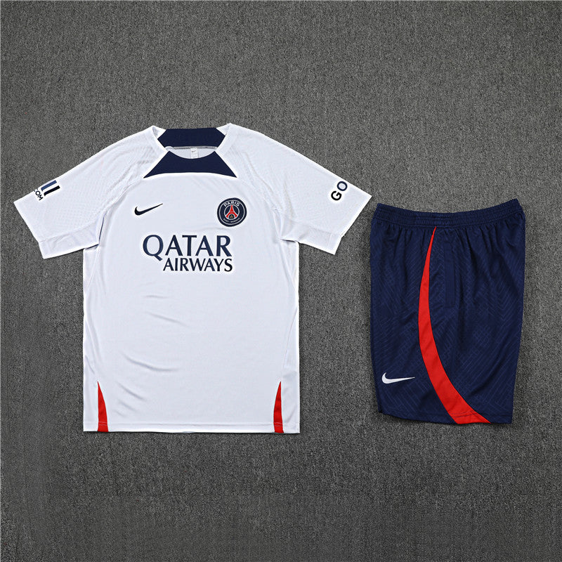 Conjunto Treino PSG 2022/23 - Masculino - Branca