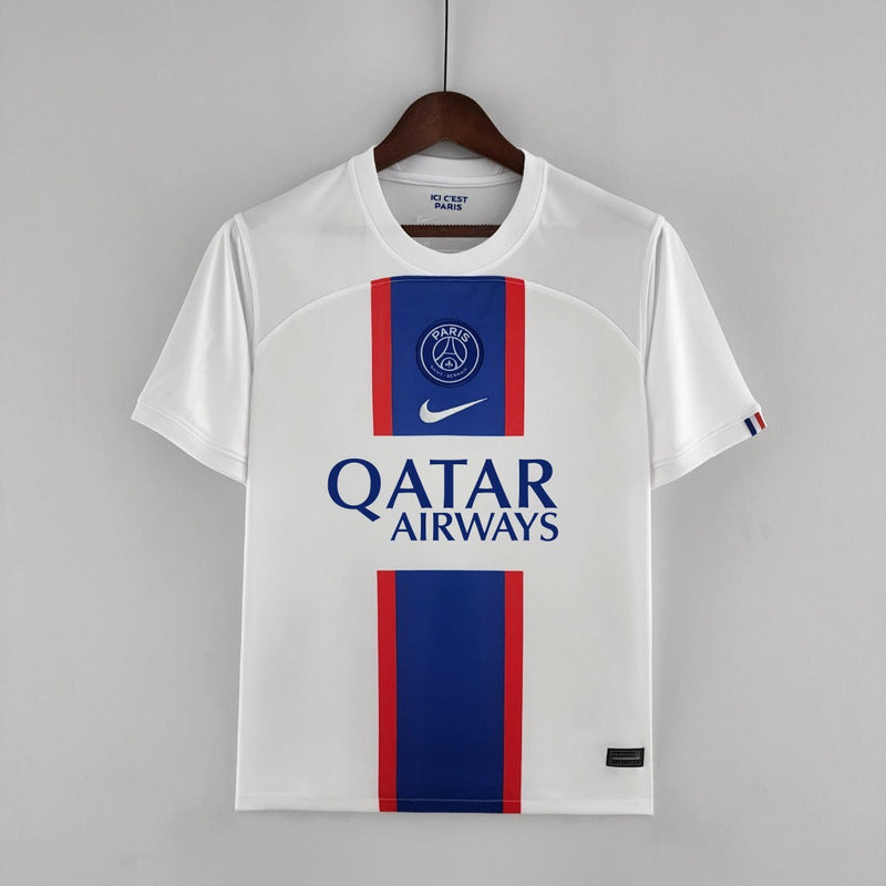 Camisa Torcedor PSG || 2022/23 - Masculino - Branca