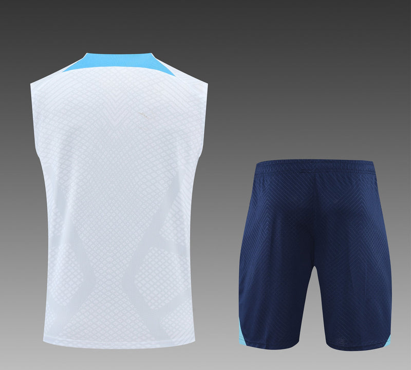 Conjunto Treino Inter de Milão 2022/23 - Masculino - Branca