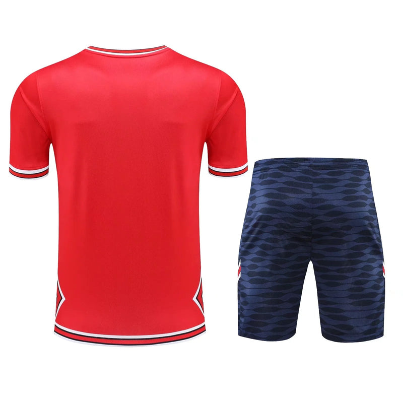 Conjunto Treino PSGxJordan - Masculino - Vermelho