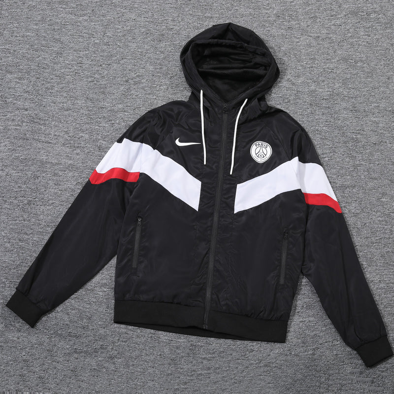 Jaqueta Corta Vento PSG - Masculino - Preta