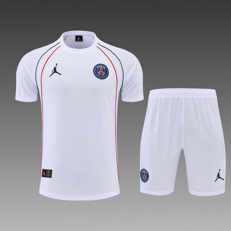 Conjunto Treino PSG - Masculino - Branca