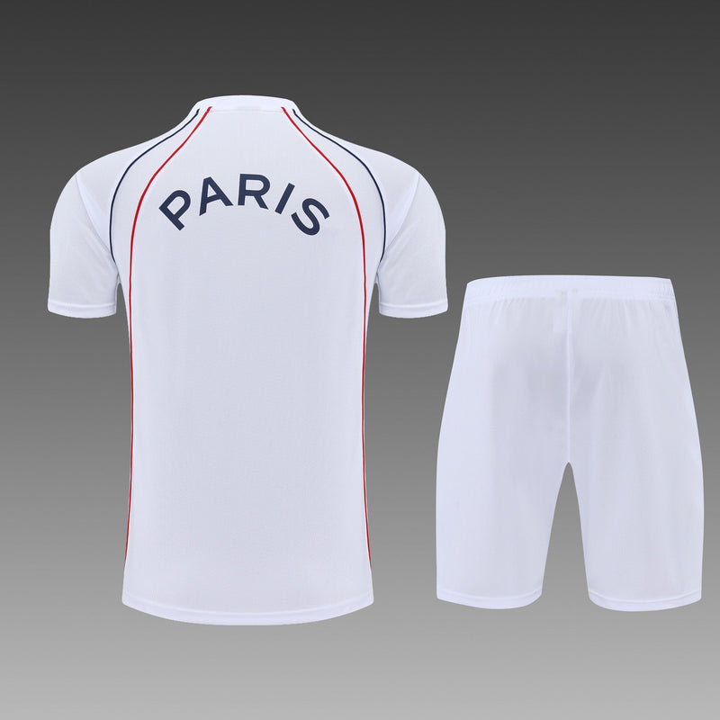 Conjunto Treino PSG - Masculino - Branca