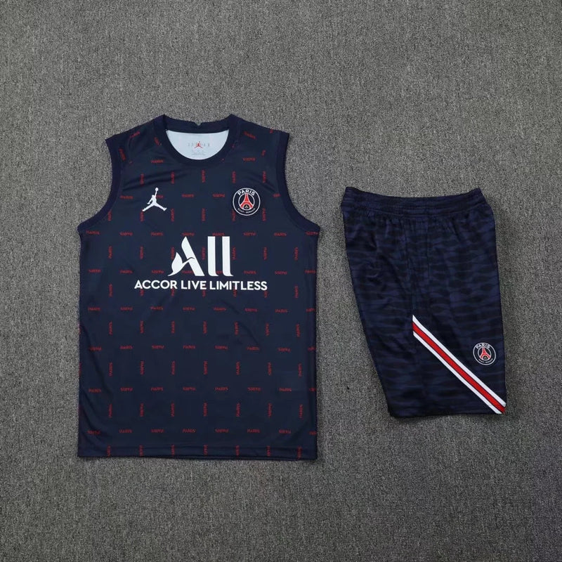 Conjunto Regata Treino PSGxJordan 2022 - Masculino