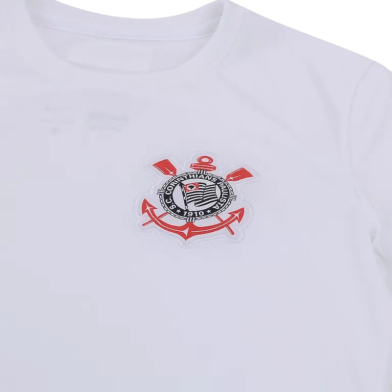 Camisa torcedora Corinthians Home 23/24 Feminina - Branca