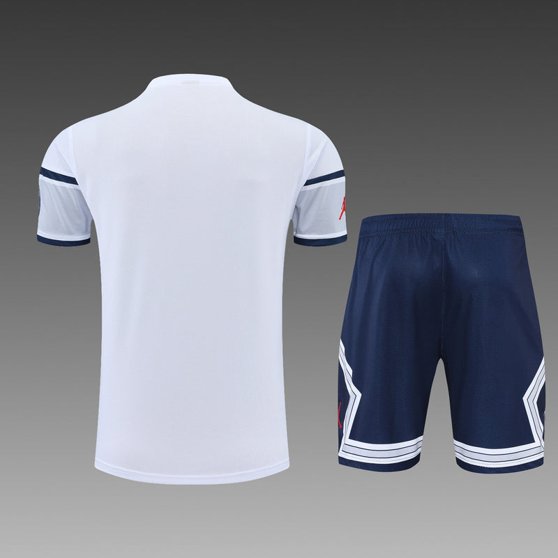 Conjunto Treino PSGxJordan 2022 - Masculino - Branca