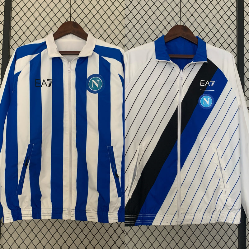 Jaqueta corta vento dupla face Napoli - 2023/24