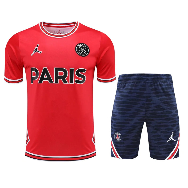Conjunto Treino PSGxJordan - Masculino - Vermelho